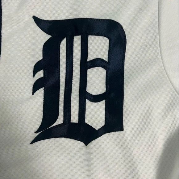 Vintage New Era Men's Large Jordan Zimmermann Detroit Tigers Authentic Jersey